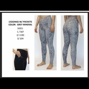 Eluminary work out pants one size